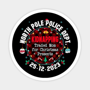 North Pole Police Dept Traded Mom for Christmas Magnet